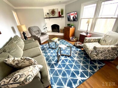 Cozy gas log fireplace!