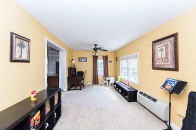 One step down to from the Living Room is the sunny
