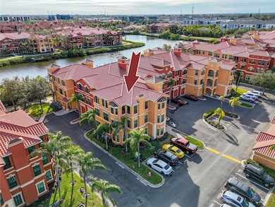 Aerial view of Building #8