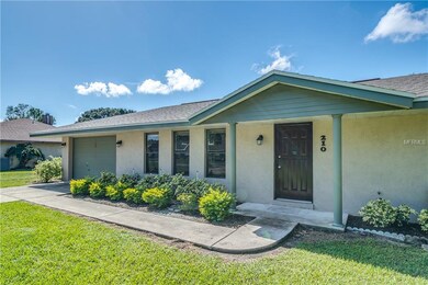 Inviting front entrance