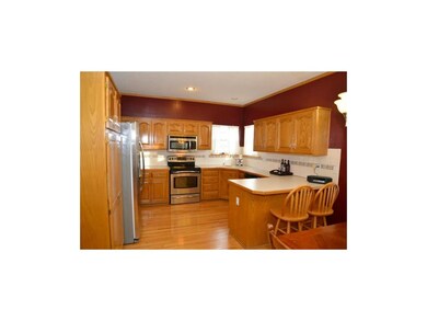 Gorgeous kitchen with pantry, stainless steel appl