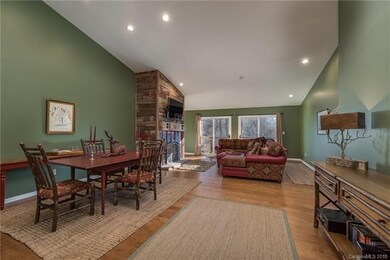 Great Room with new wood floors