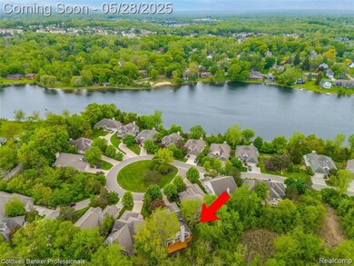 OVERHEAD VIEW OF PLEASANT LAKE AND 6560 LOCATION
