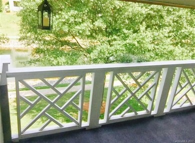 Porch view of walking trail