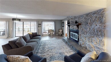 Spacious open concept lower level and beautiful st