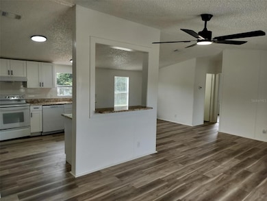 Living, Dining, Kitchen