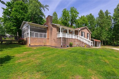 Brick Ranch W/ Sitting Porch