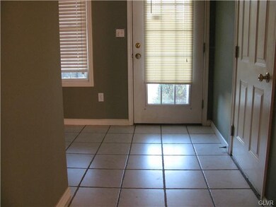 Tile floor in flyer