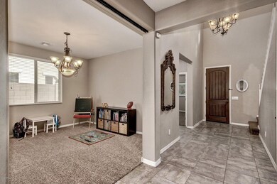 Entry Way and Dining Rm