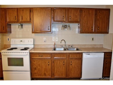 Kitchen with new dishwasher and counter top