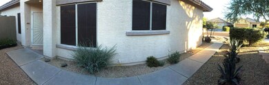 walkway to front door