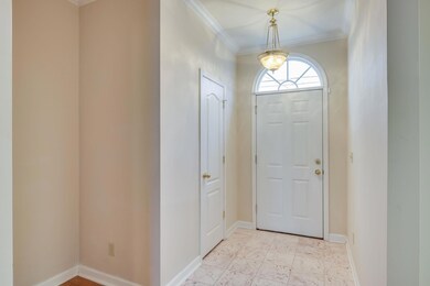 Half bath off front entrance