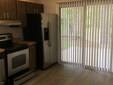 Kitchen w/sliding Glass doors to porch