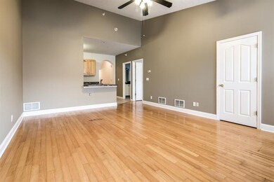 Large space for family room and dining room