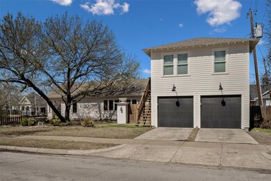 The garage and apartment were constructed in 2018 