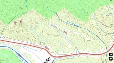 Topographic map