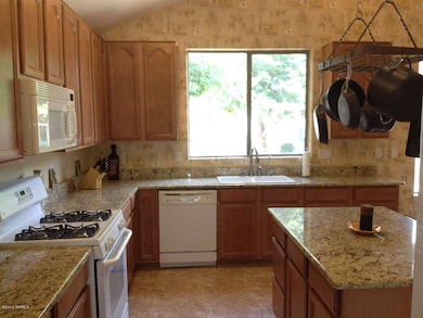 Kitchen with Granite Countertops