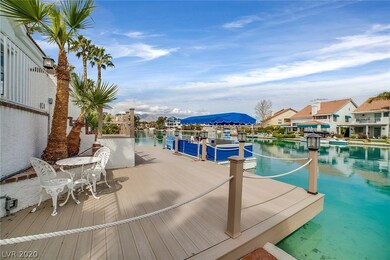 Spacious private dock.
