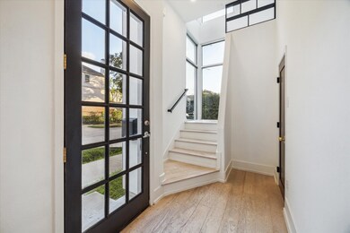 Bright and inviting entry space.