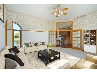 Privacy with French Doors