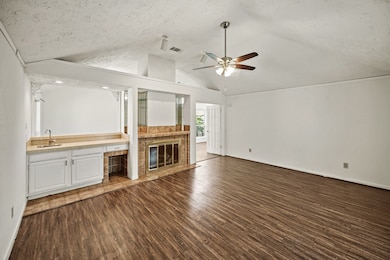 This view of the formal living room showcases the