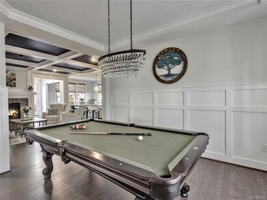 Dining Room with fine detailing