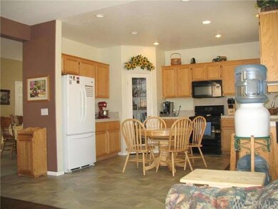 Kitchen and dining room.