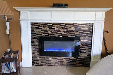 electric fireplace