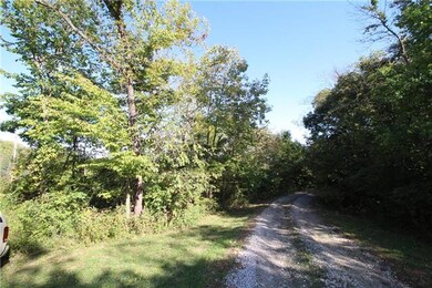 Neighbor's driveway w/ subject property along the 