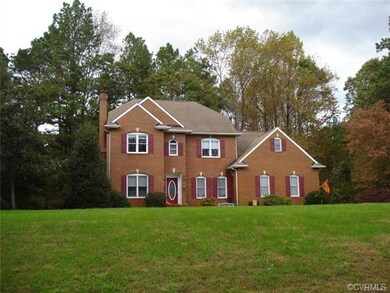 Home built to the left of this homesite.