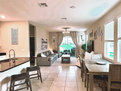 Kitchen, dining, and great room