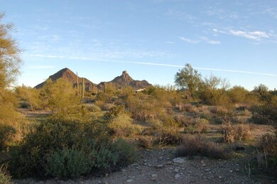 View North to Pinnacle Peak