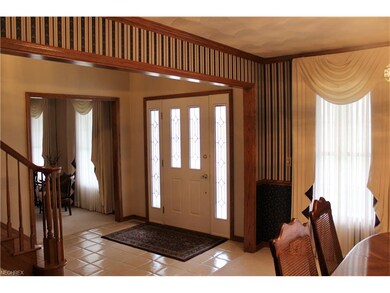 Note the leaded glass windows as you view the entr