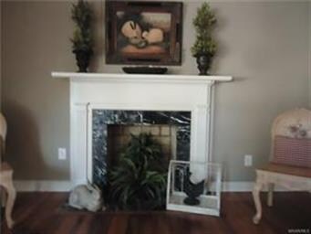 Attractive fireplace