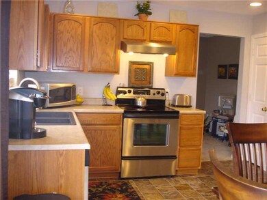 Kitchen. VIEW OF THE KITCHEN. NOTE THE NEW UPDATED DEEP SINK