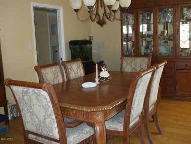 formal dining area