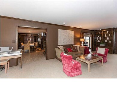 Living Room with built-ins