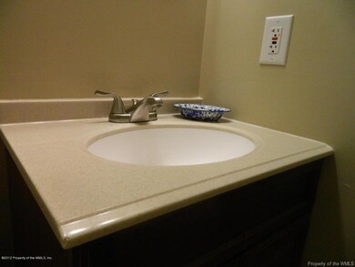 re-done bath 1/2 down stairs