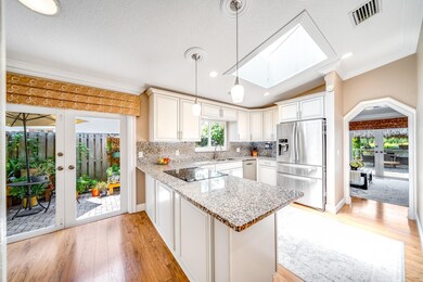 Screened-in patio