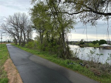 Facing north on the southern most tip of property.