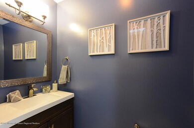 Renovated powder room