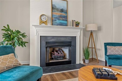 Gas Fireplace for cool evenings
