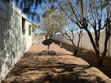 West side yard