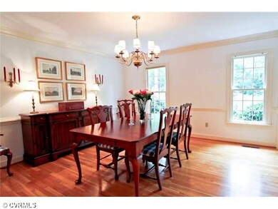 Dining Room - Huge dining room with chair rail and