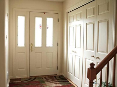 Entry/Foyer. Neutral dcor, light & bright, double 