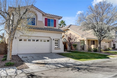 Mediterranean / spanish-style home featuring concr