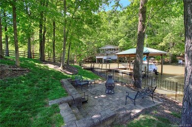 Patio over looking lake