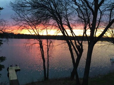 Beautiful sunset view from the back deck