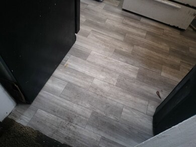 New LVP floor in kitchen
