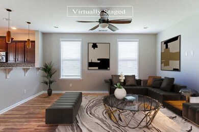 Virtually staged